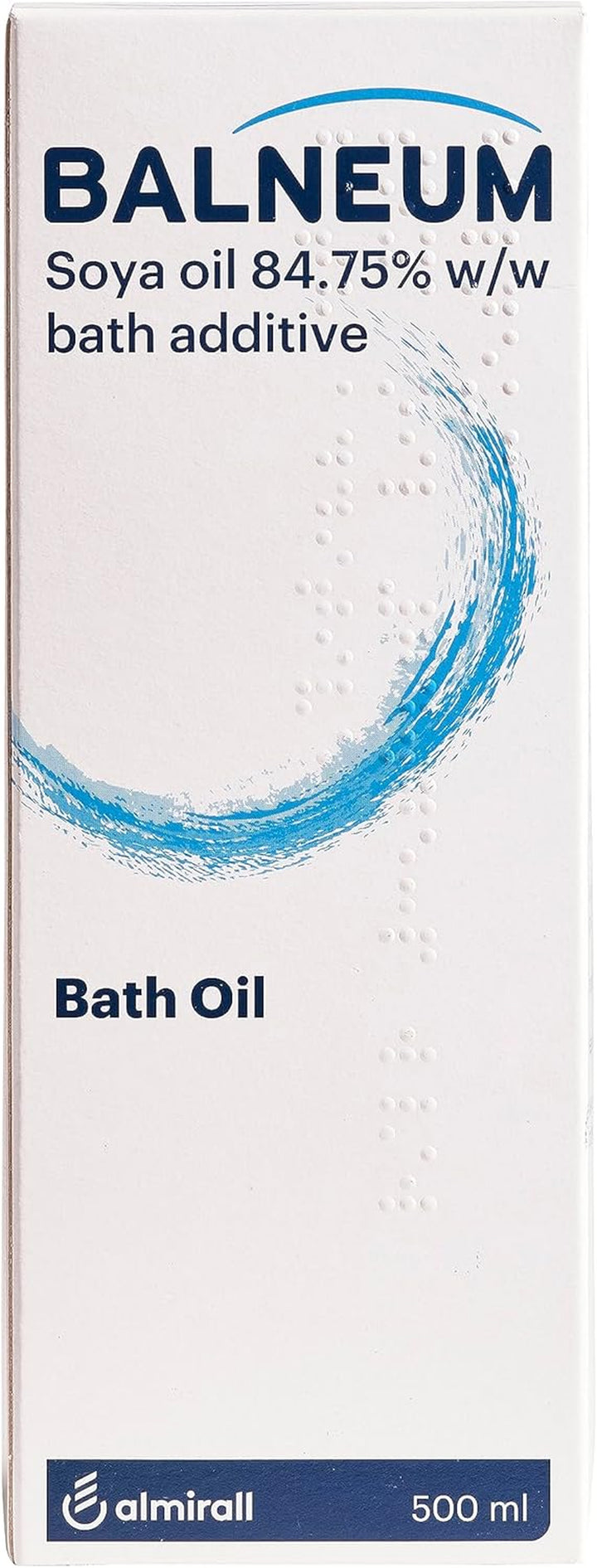 Medicinal Bath Oil - Nourishing SOYA Oil Emollient for Healthy Skin - Moisturises, Hydrates and Protects - Suitable for Dry Skin Conditions - for Men and Women - 500Ml