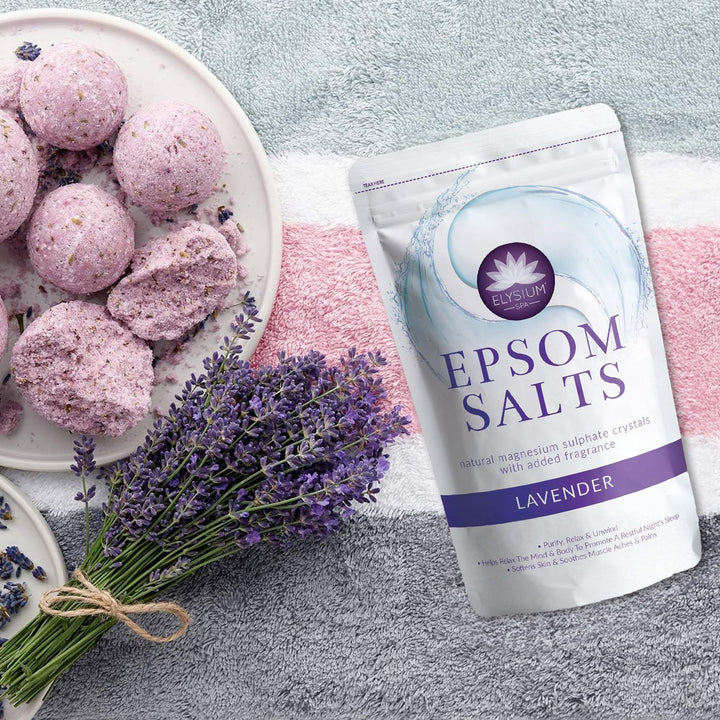 Natural Lavender Epsom Salts 1Kg