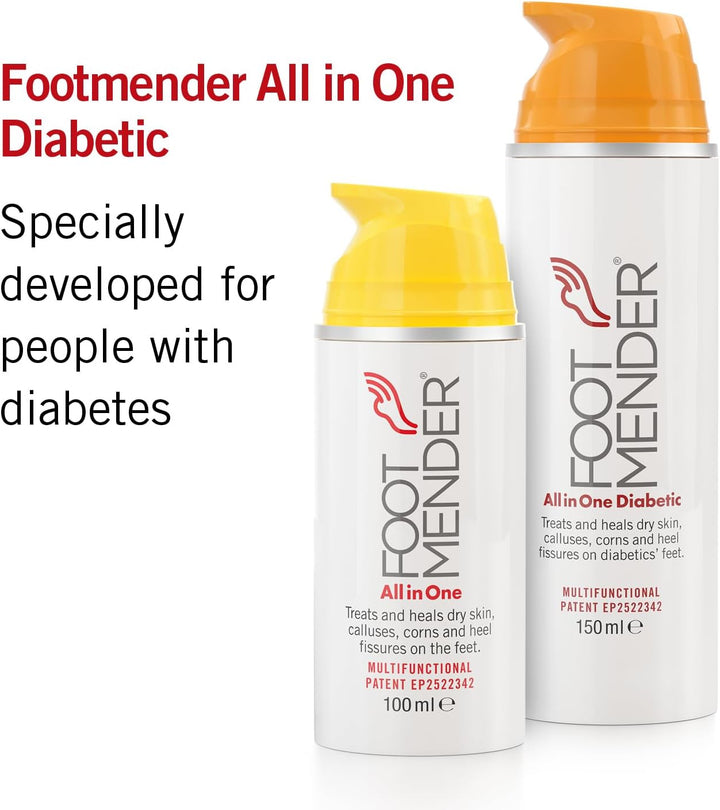 All in One | Treats and Heals Dry Feet, Hard Skin (Calluses), Corns and Cracked Heels (Heel Fissures) | Significant Effect after First Treatment | 100Ml