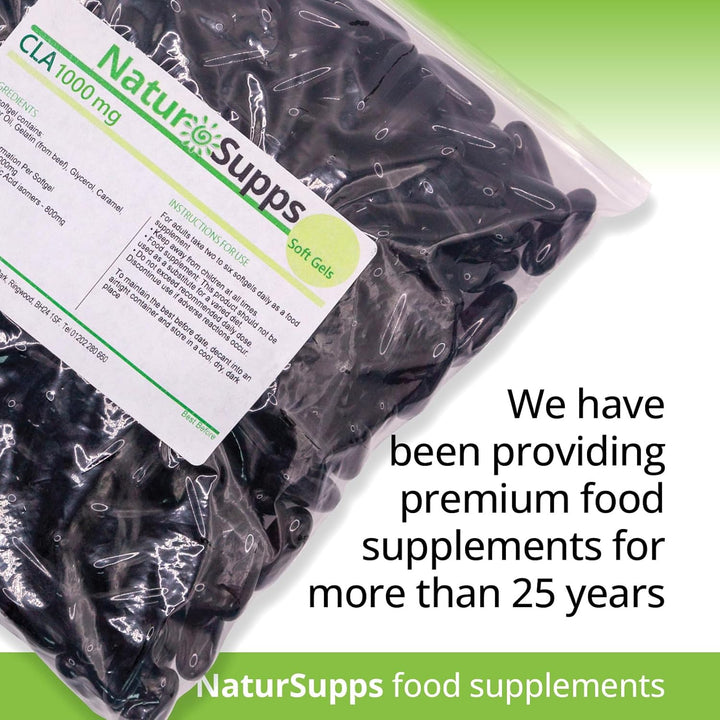 Conjugated Linoleic Acid 1000Mg 365 Softgel Capsules (CLA) Supplement, Omega 6 High Strength CLA