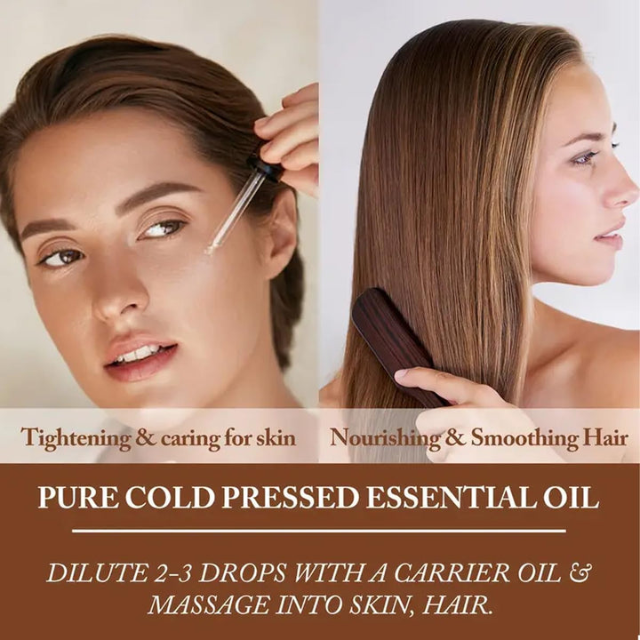 Pure Therapeutic Essential Oil Set - Lavender, Mint & Sandalwood,Aromatherapy Oils for Relaxation, Sleep&Stress Relief,Vegan Friendly, Gift for Massage & Diffuser Use,3X60Ml