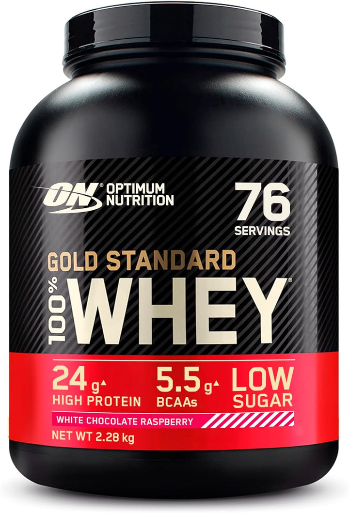 Gold Standard Whey Muscle Building and Recovery Protein Powder with Naturally Occurring Glutamine and Amino Acids, Extreme Milk Chocolate, 71 Servings, 2.27Kg, Packaging May Vary