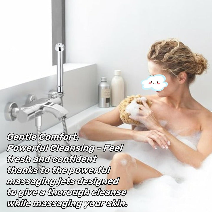 Shower Enema Douche Nozzle Shower Attachments Kits with 3 Aluminum Shower Heads Shower Cleaner System,Handheld Water Shower Nozzle Cleaning Kit Douches for Men Women Cleaning, with Velvet Carry Bag