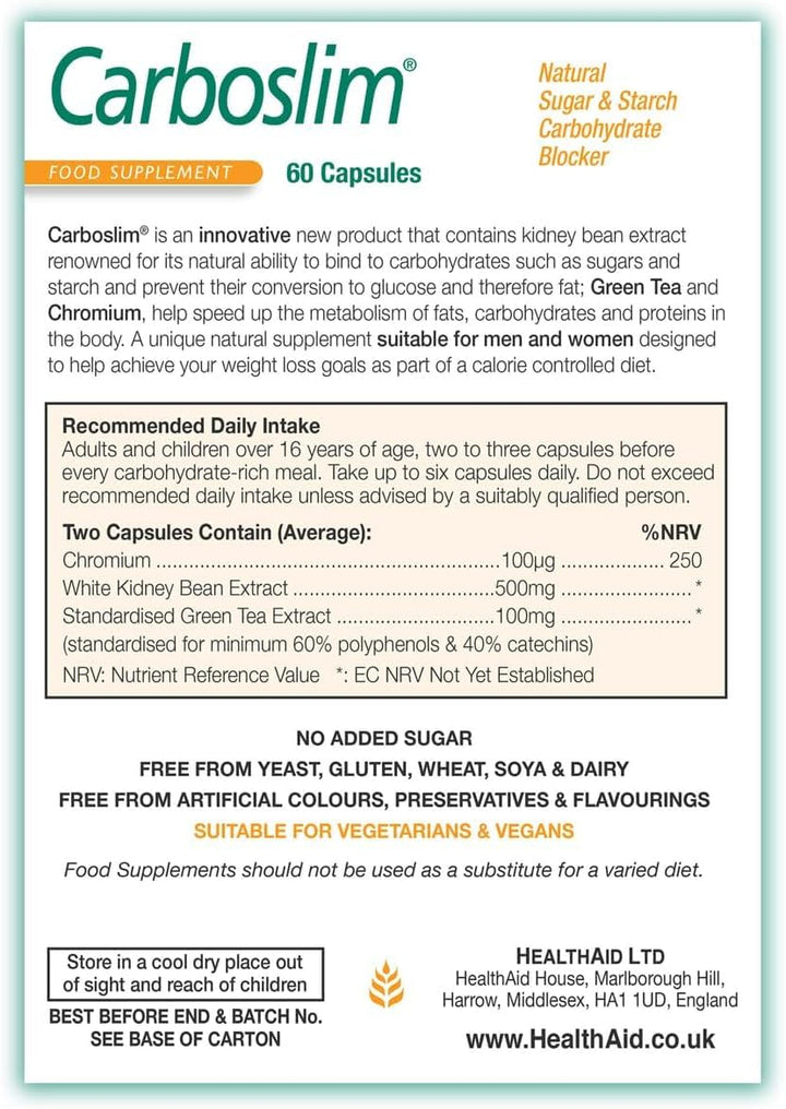 Carboslim Phase 2-60 Capsules
