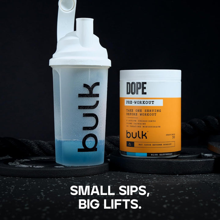 Dope Pre-Workout Powder | Blue Raspberry | 3G Creatine per Serving | 200Mg Caffeine | Citrulline Malate & Arginine AKG | Beta-Alanine | Energy, Focus & Performance | 510G Supplement