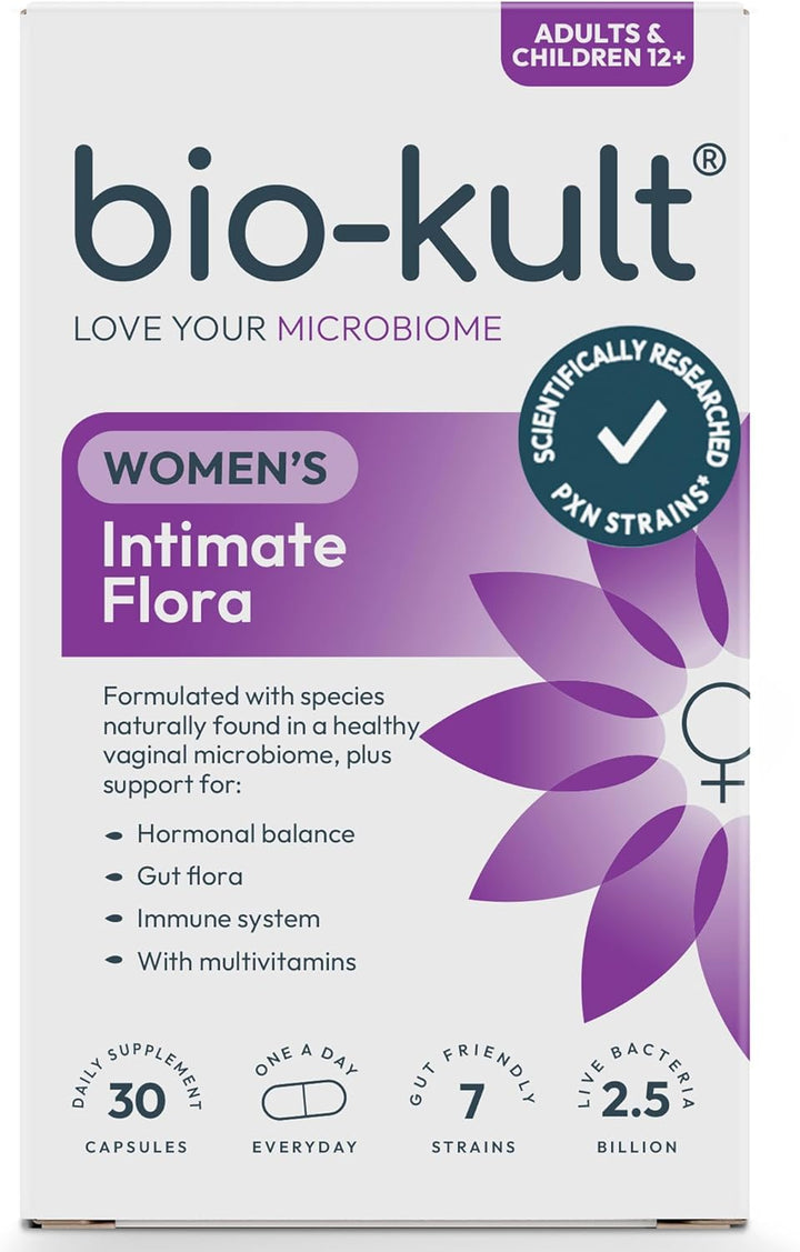 Bio-Kult Candéa Advanced Live Bacterial Formulation for Intimate Flora with Garlic and Grapefruit Extract - 60 Capsules