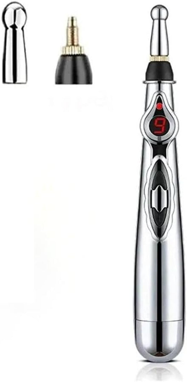 Electronic Acupuncture Pen Acupuncture Point Pen Acupuncture Point Pen Meridian Energy Meridian Pen Massage Pen Acupuncture Acup(2 Heads)