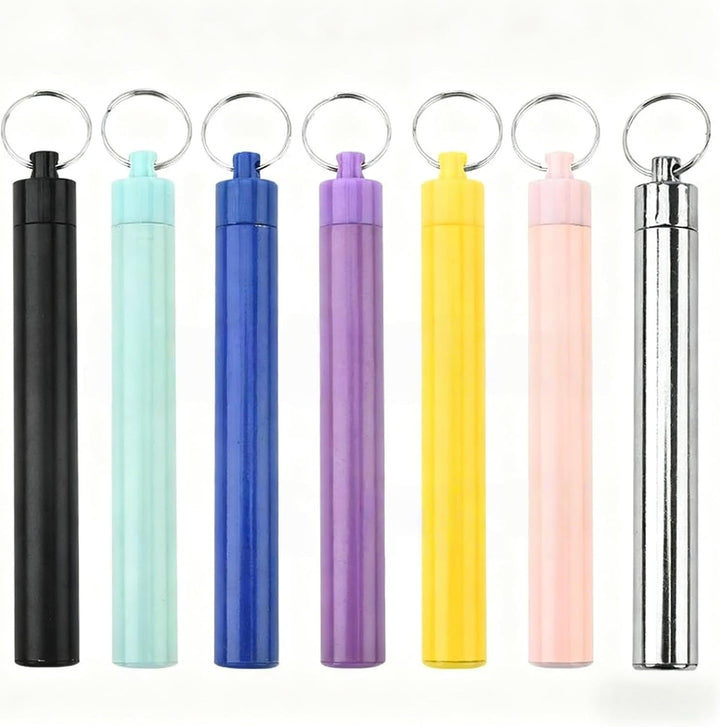 6 Counts Ear Wax Removal Tool Set with Storage Tube, 2026 New Earwax Cleaner Tool Kit, Stainless Steel Earwax Removal Toolkit with Portable Storage Box (Pink)