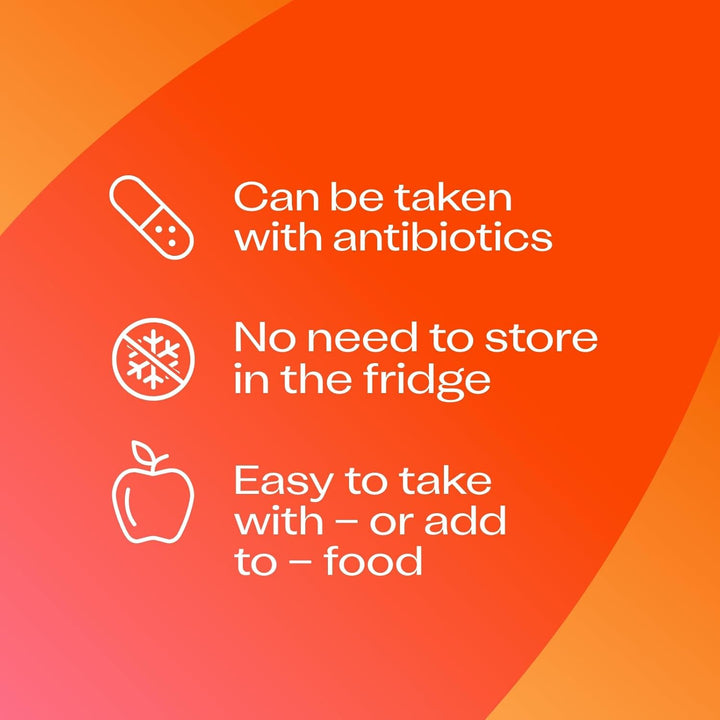 Boosted Gut Health Supplment | 14 Strains + Vitamin B12 | 4X Strength | Immune & Digestive Support | 30 Capsules