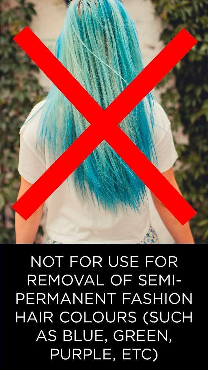 Decolour Hair Colour Remover for Dyed Hair Removes Unwanted Permanent Hair Colour