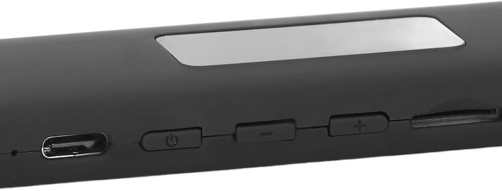 Pillow Speaker, Wireless Sleep Aid Stereo Bass Bone Conduction Manual Volume Control with Digital Display for Office (Black)