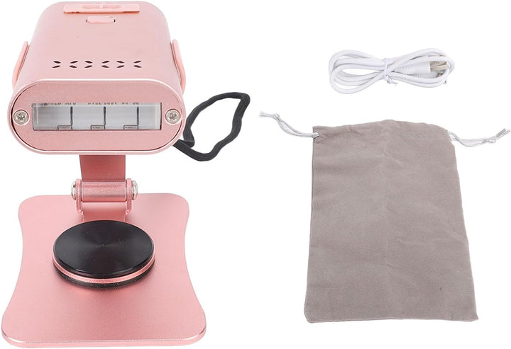 Hair Extension Light, Aluminum Alloy, Fast Curing 5 Sec LED Hair Extension Lamp with 3000Mah Battery for Home and Salon Use (Style 2 (105X52Cm / 41.3X20.5In))