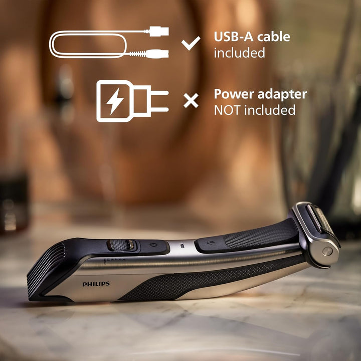 Series 7000 Showerproof Body Groomer and Trimmer - BG7025/13