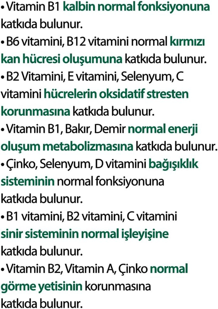 Multivitamin Tablets for Women over 70 Years (Pack of 1)