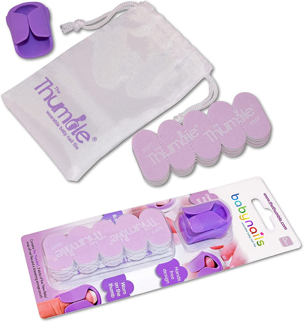 ™ - the Wearable Baby Nail File I New Baby Standard Pack - Baby Nail Care Set for Newborn’S (0 Months+)
