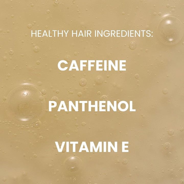 Caffeine Shampoo for Men, Support and Encourage Healthy Hair Growth with Caffeine, Panthenol and Vitamin E, Sulphate Free, Natural, Vegan, Cruelty Free, 500 Ml