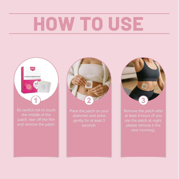 12PCS Bladder Control Patches,Bladder Health Patch,Women Urine Leakage Patch,Urinate Relief for Men and Women,Urinate Relief Patches,Postpartum Inconti/Nence Control Pa/Tch,Bladder Strength Pat/Ches