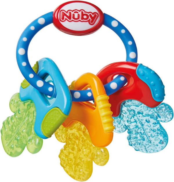 Icybite™ Keys – Soothing Teether | Multiple Teething Surfaces | Refrigerator Safe | Suitable from 3 Months Plus