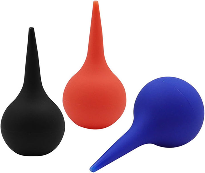 1PC Ear Hand Bulb Ear Washing Squeeze Bulb Silicone Suction Ear Bulb for Baby Kids Adults