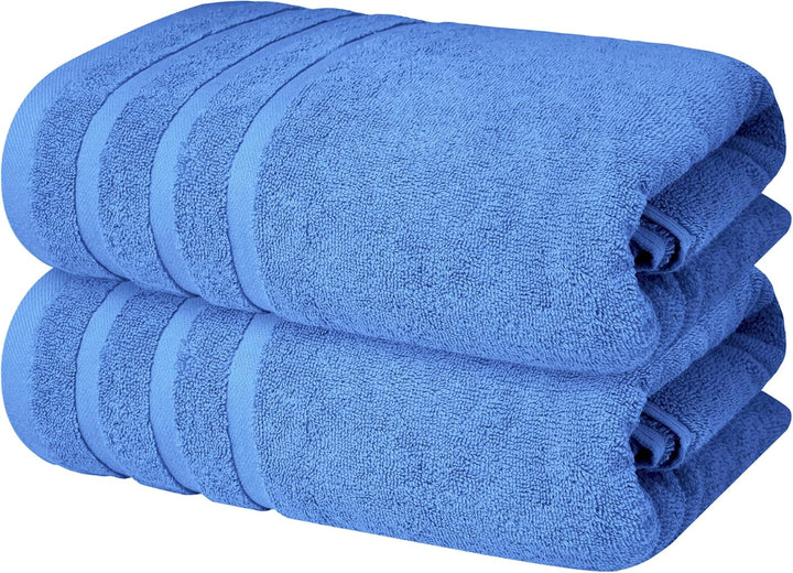 - 12 Pack Face Cloths |30X30 Cm| 100% Cotton Wash Cloths - Ultra Soft & Highly Absorbent Fingertip Towels for Spa, Gym, Hotel & Bathroom |Eloquent Blue|
