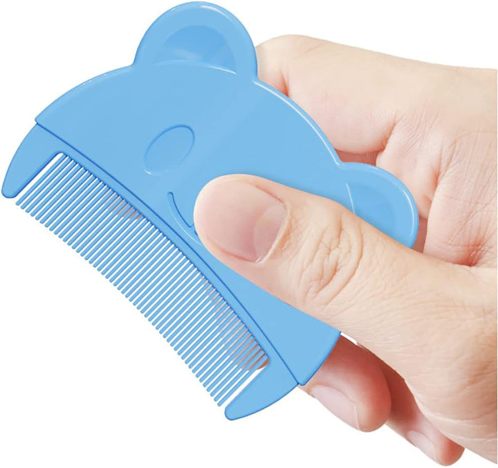Baby Bath Brush, Baby Cradle Cap Brush, Silicone Massage Brush, Baby Comb, Children'S Comb（3Pcs） (Blue)