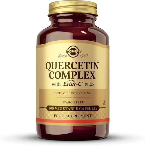 Quercetin Complex with Ester-C plus Vegetable Capsules - 100 Count (Pack of 1)