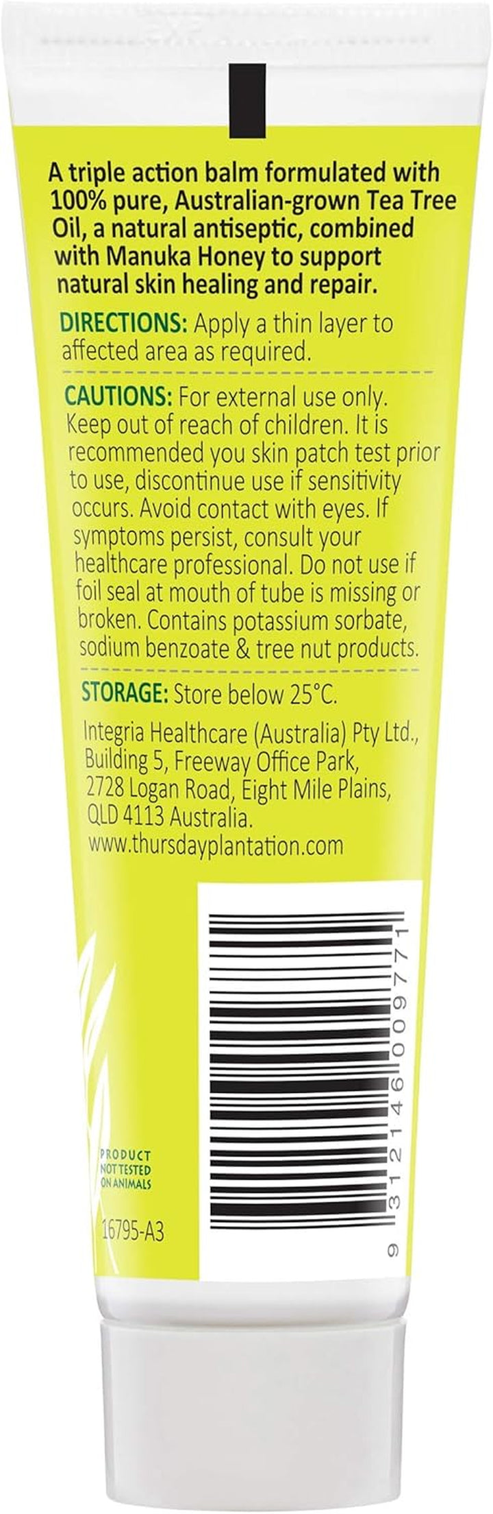 Tea Tree and Manuka Honey Healing Balm