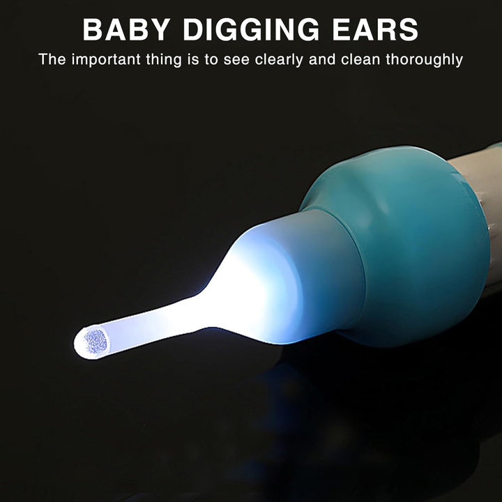 Oroclear Earwax Remover Adult, Electric Oroclear Ear Cleaner Kit Mit 2 Pcs Silicone Replacement Heads