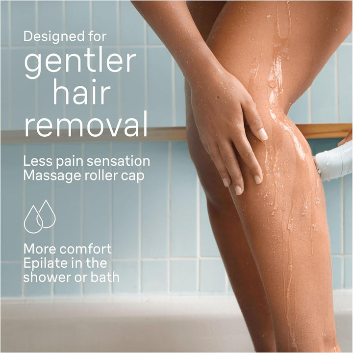 Silk-Épil 5, Epilator for Easy Hair Removal, Wet & Dry, Lasting Smooth Skin, 5-000, White/Flamingo with EU Plug