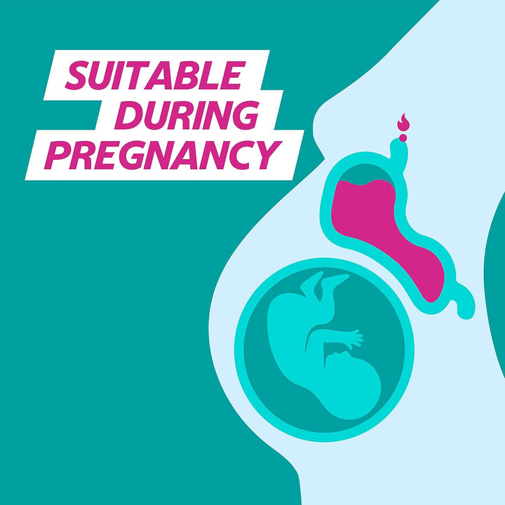 Double Action Tablets, Mint Flavour, 48 Tablets, Indigestion and Heartburn Relief, Indigestion Tablets, Acid Reflux, Antacid, Gets to Work Instantly, Lasts 2X Longer, Antacids