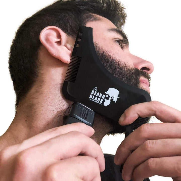 Beard Shaping & Styling Tool with Inbuilt Comb for Perfect Line up & Edging - Premium Quality Product