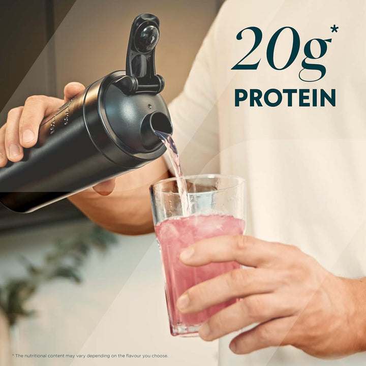 Clear Whey Protein Isolate Powder - Peach Tea - 488G - 20 Servings - Cool and Refreshing Whey Protein Shake Alternative - 20G Protein and 4G BCAA per Serving