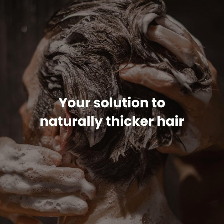 Caffeine Shampoo for Men, Support and Encourage Healthy Hair Growth with Caffeine, Panthenol and Vitamin E, Sulphate Free, Natural, Vegan, Cruelty Free, 500 Ml