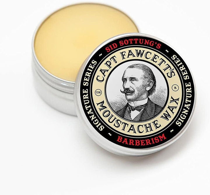 Expedition Strength Moustache Wax 15Ml – Extra Firm Hold Moustache Wax for Men – Classic Sandalwood Scented Styling Wax for Long-Lasting Shape & Definition