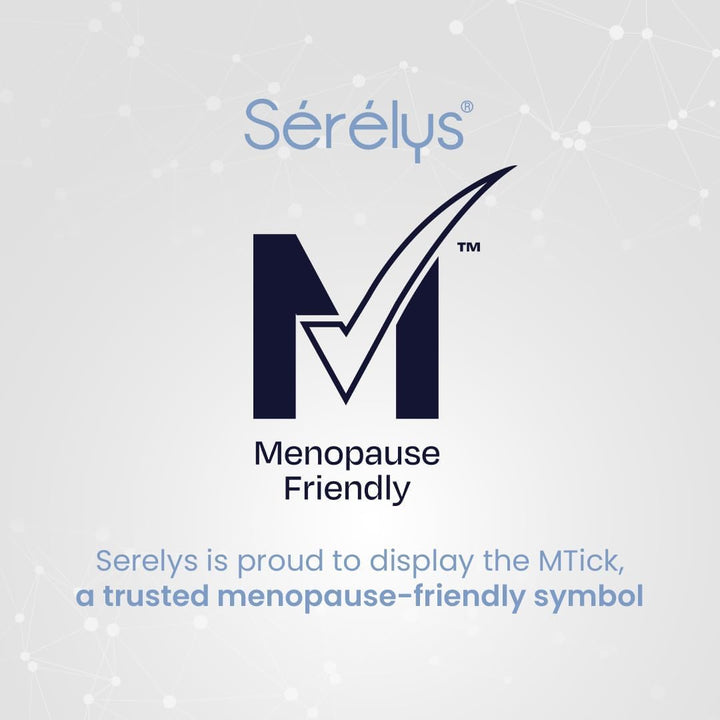 Sérélys MENO Perimenopause & Menopause Supplements for Women - 30 Vegetarian Capsules with Purecytonin Complex - Hormone Balance, Hot Flushes & Fatigue Reduction Non-Hormonal Formula - 1 Month Supply
