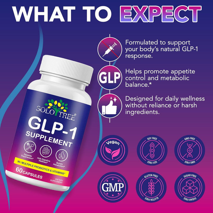 GLP-1 Capsules, GLP 1 Weight Loss Capsules, Cut Extreme Weight Loss, Supports Appetite Control, Gut Health, Aids Digestive Wellness, Appetite Suppressant for Women & Men