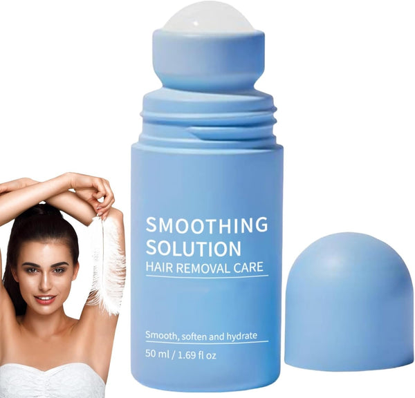 After Shave Soothing Roll on Serum,Smoothing Solution Ingrown Hair Treatment,Ingrown Hair Serum Roll On,After Shave Oil,Razor Bumps Treatment for Women Underarm/Face/Neck/Leg,Gently Cleanses Armpits