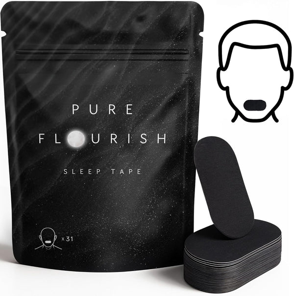 Sleep Tape | 31 X Hypoallergenic Mouth Strips | anti Snoring Device, Supports Nasal Breathing | Clinically Tested Dug Free Anti-Snoring Aids for All Genders