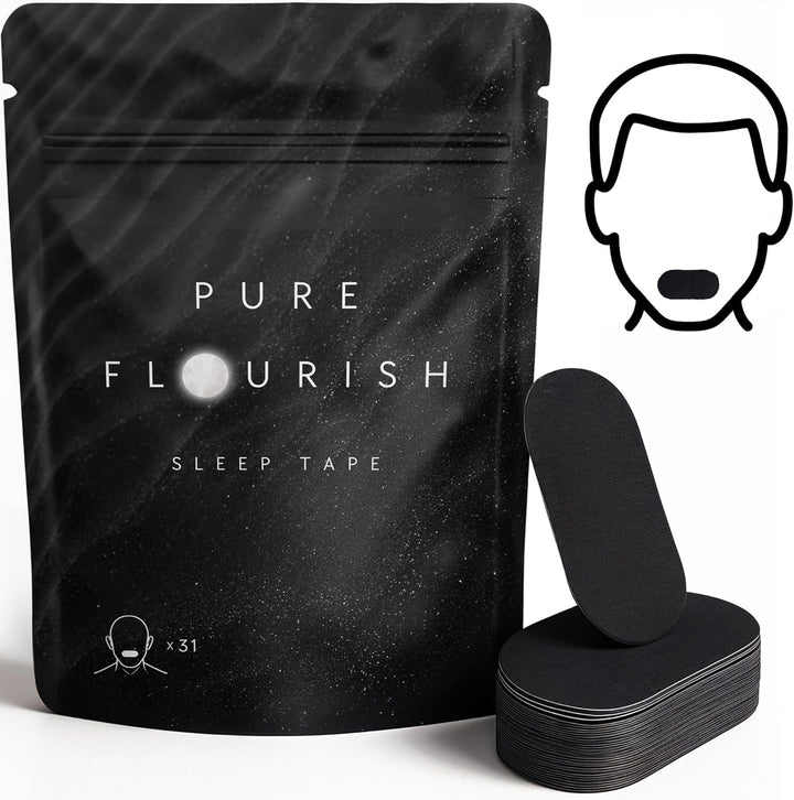 Sleep Tape | 31 X Hypoallergenic Mouth Strips | anti Snoring Device, Supports Nasal Breathing | Clinically Tested Dug Free Anti-Snoring Aids for All Genders