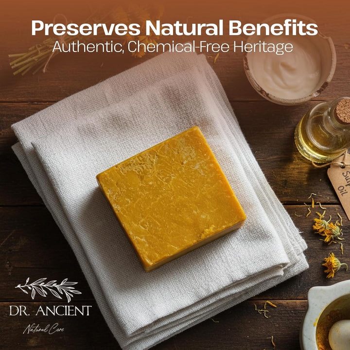 Sulphur Soap Bar, Best Sulfur Soap for Acne, Traditional Soaps for Oily Skin & Hair, anti Bacterial Sulfur Acne Treatment, Organic, Vegan, Pure Natural Handmade Acne Soaps