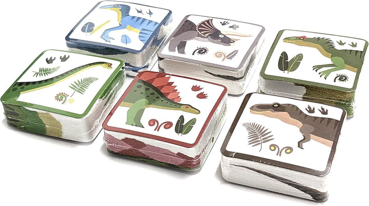 Wash Cloth - Dinosaur Magic Flannel, Face Cloths Flannels Cotton - Fun Designs for Children, Baby, Kids - 6 Unique Designs (1 Supplied at Random)