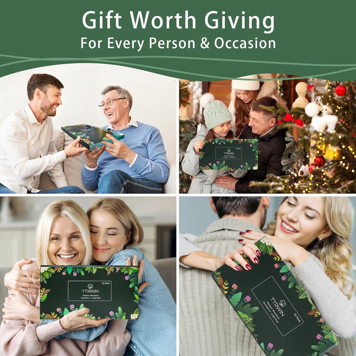 Gifts for Women Shower Steamers Aromatherapy,Perfect Self Care Relaxation, Body Restore,Shower Bombs with Multiple Fragrances,Birthday and Mother'S Day Women, Mum, Girls, Home SPA Stress (12 Pcs)