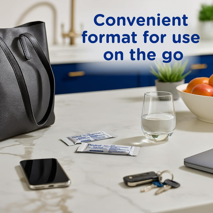 Ease Stick Sachets, Citrus, 20 Sachets, Constipation Relief for Adults, Laxatives, Relief, Hydrates, Softens & Help Restore Natural Bowel Movement