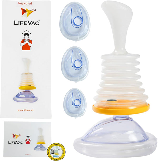 Home Kit - Choking Rescue Device for Adults and Children First Aid Kit, Portable Airway Suction Rescue Device, First Aid Choking Device, Anti-Choking System, Airway Clearance Assistance