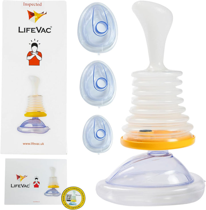 Travel Kit - Choking Rescue Device for Adults and Children First Aid Kit, Portable Airway Suction Rescue Device, First Aid Choking Device, Anti-Choking System, Airway Clearance Assistance
