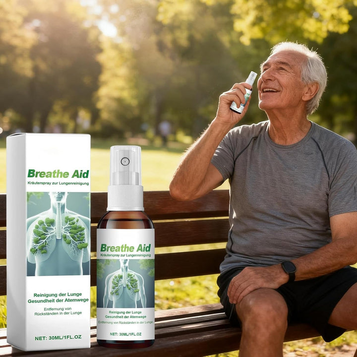 Lung Cleanse Mist, with Relaxed and Balanced Breathing, 30Ml, Lung Cleansing Hérbal Spray, Wellness Breathing Aid, Refreshing and Gentle, for Women, Men, Adults