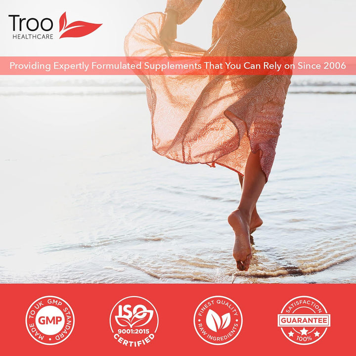 Lycopene Supplement 15Mg - 120 Capsules - 150Mg Tomato Powder Providing High Strength 15 Mg Lycopene per Vegan Capsule - up to 4 Month Supply - UK Made to GMP Standards