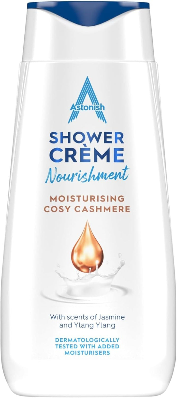 Shower Crème, Cosy Cashmere, Cleanses and Moisturises, Jasmine and Ylang Ylang Scented, 400Ml
