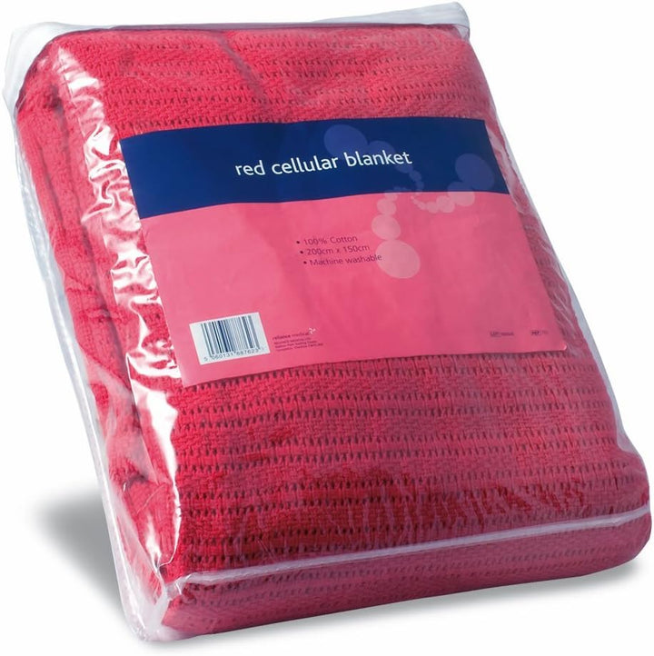 REL762 Cellular Blanket, Red