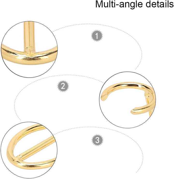 Shaving Brush Holder,Deluxe Shaving Stand Shaving Razor and Brush Stand for Safety Razor Stand Place Manual Shaving Foam Brush Stainless Steel （Golden,Without Brush）